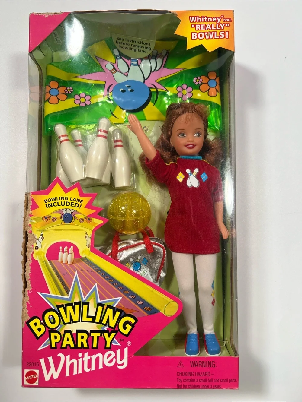 Bowling Party Whitney Mattel Barbie Doll 1998